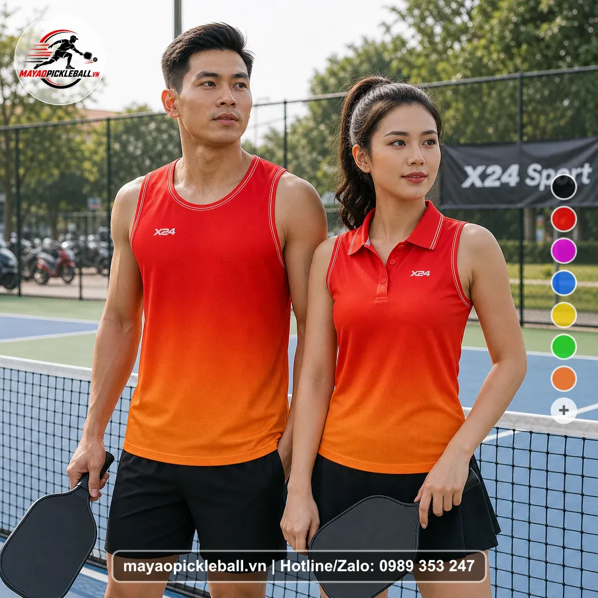 Bộ Quần Áo Pickleball PND-PB-342 Nổi Bật