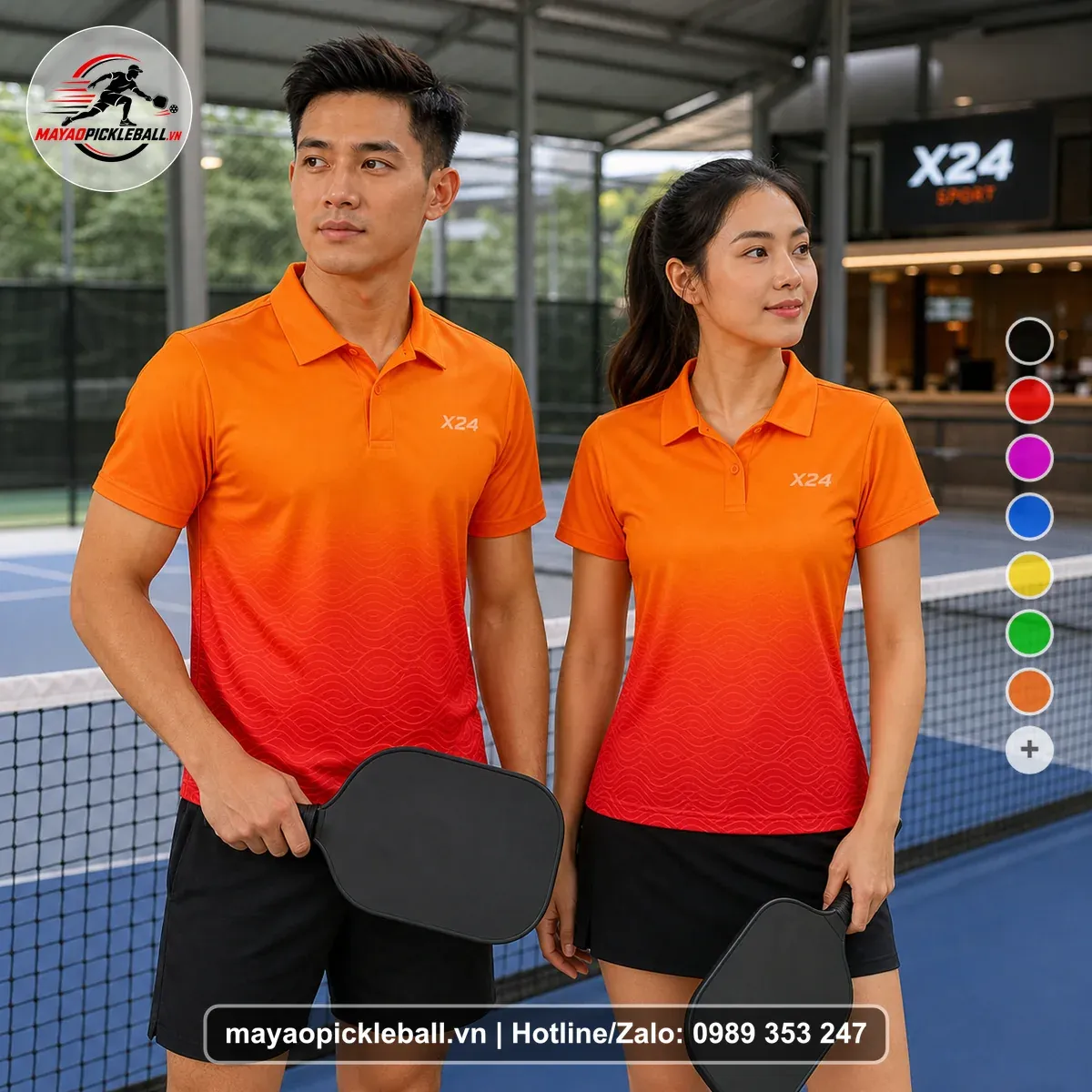Bộ Quần Áo Pickleball PND-PB-343 Nổi Bật