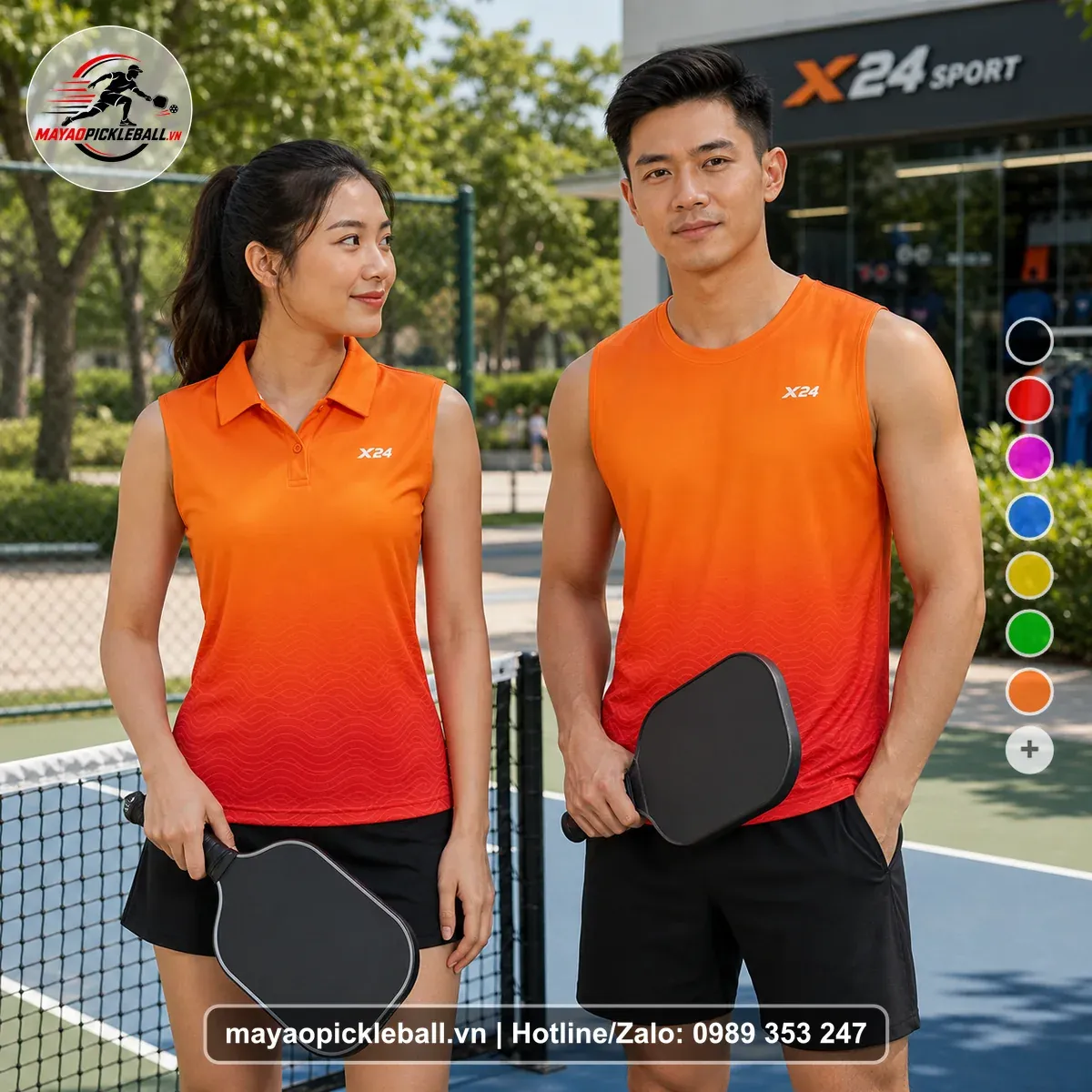 Bộ Quần Áo Pickleball PND-PB-343 Nổi Bật