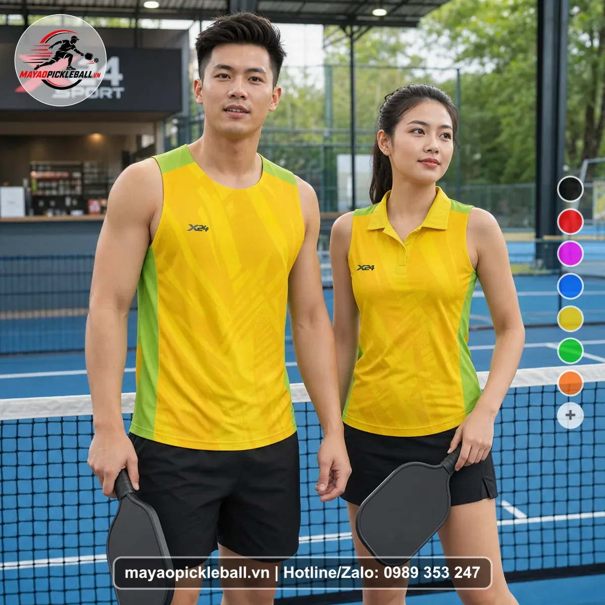 Bộ Quần Áo Pickleball PND-PB-347 Nổi Bật
