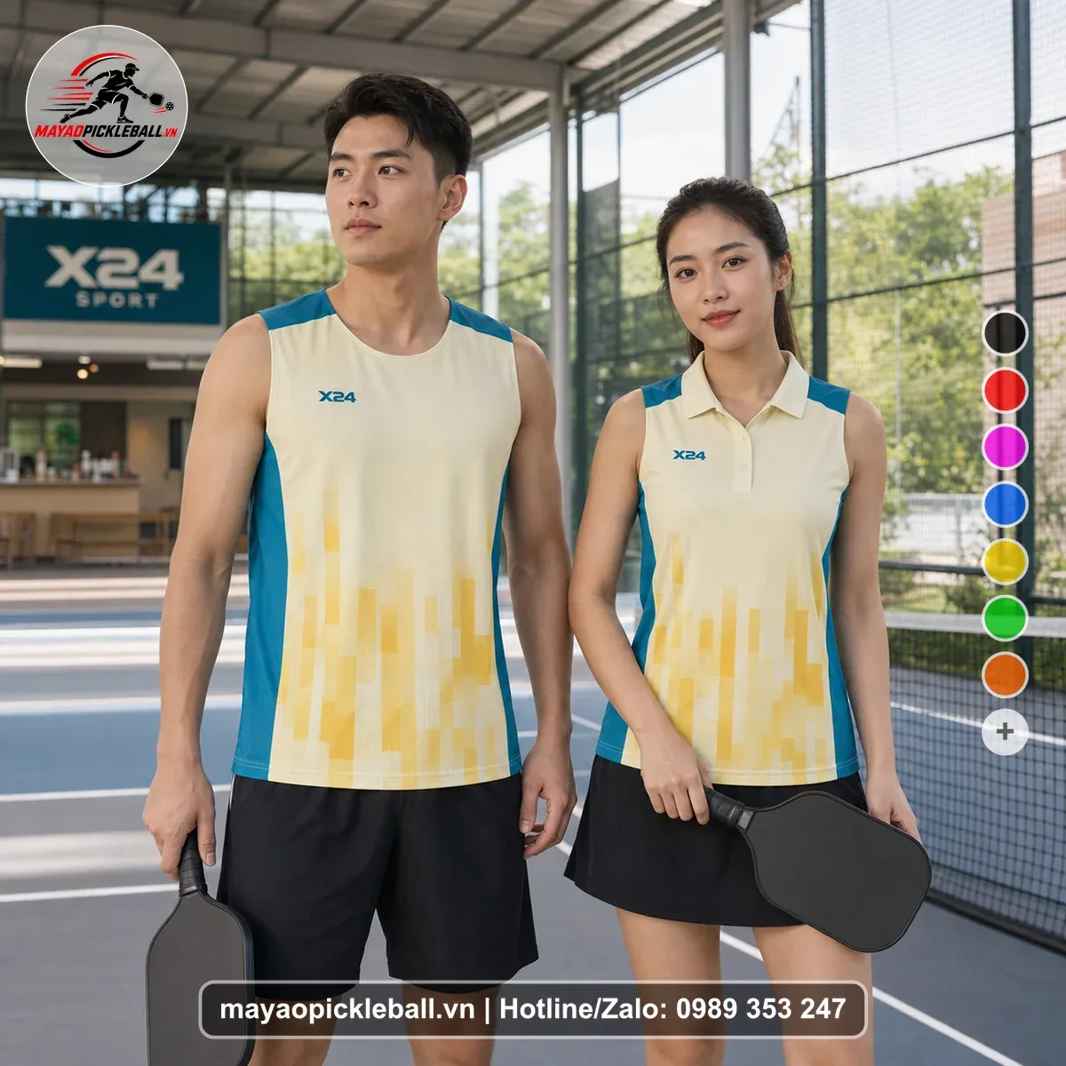 Bộ Quần Áo Pickleball PND-PB-351 Nổi Bật