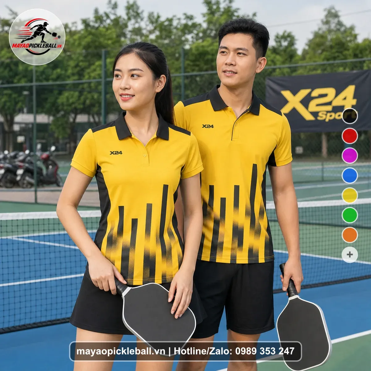 Bộ Quần Áo Pickleball PND-PB-352 Đỏ