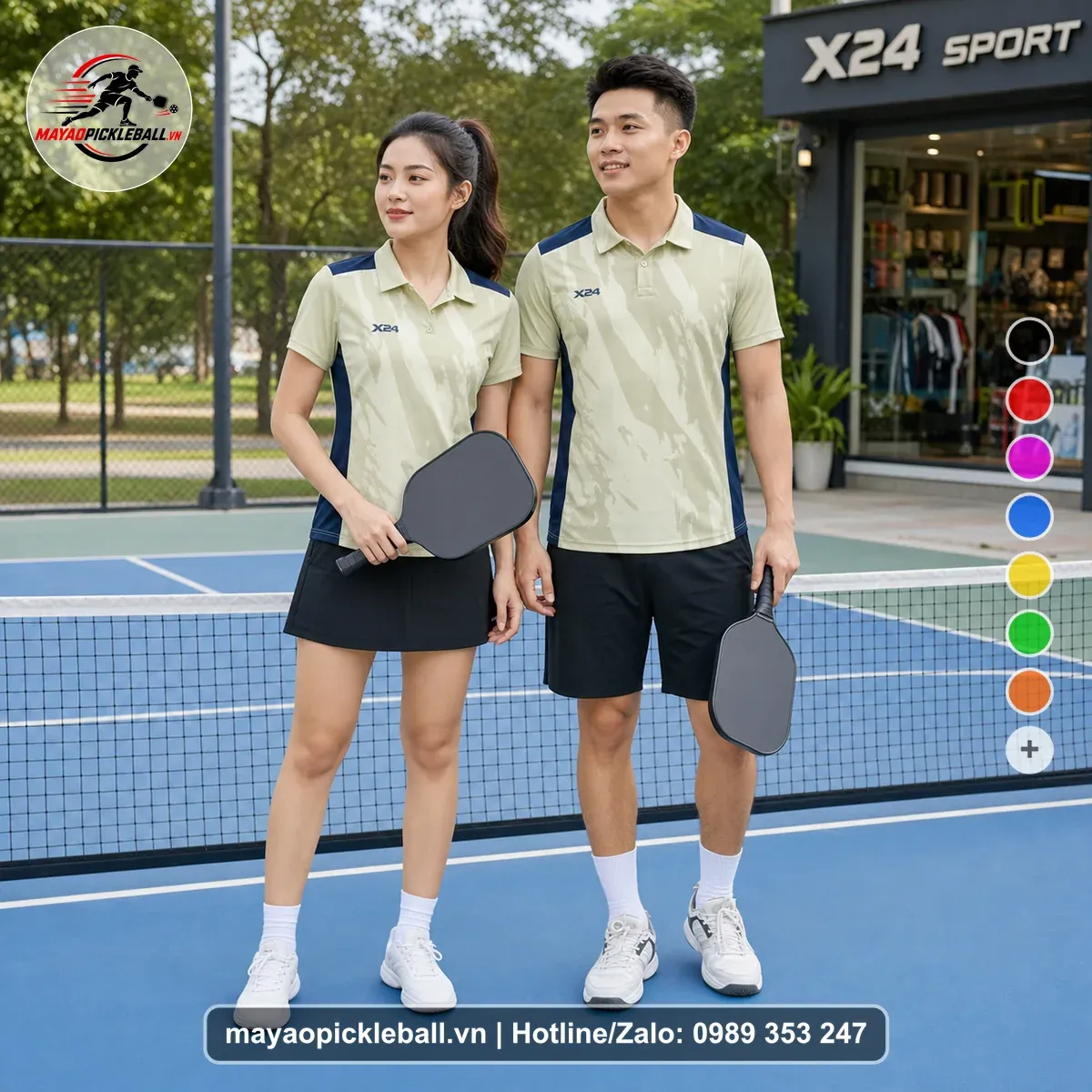 Bộ Quần Áo Pickleball PND-PB-353 Nổi Bật