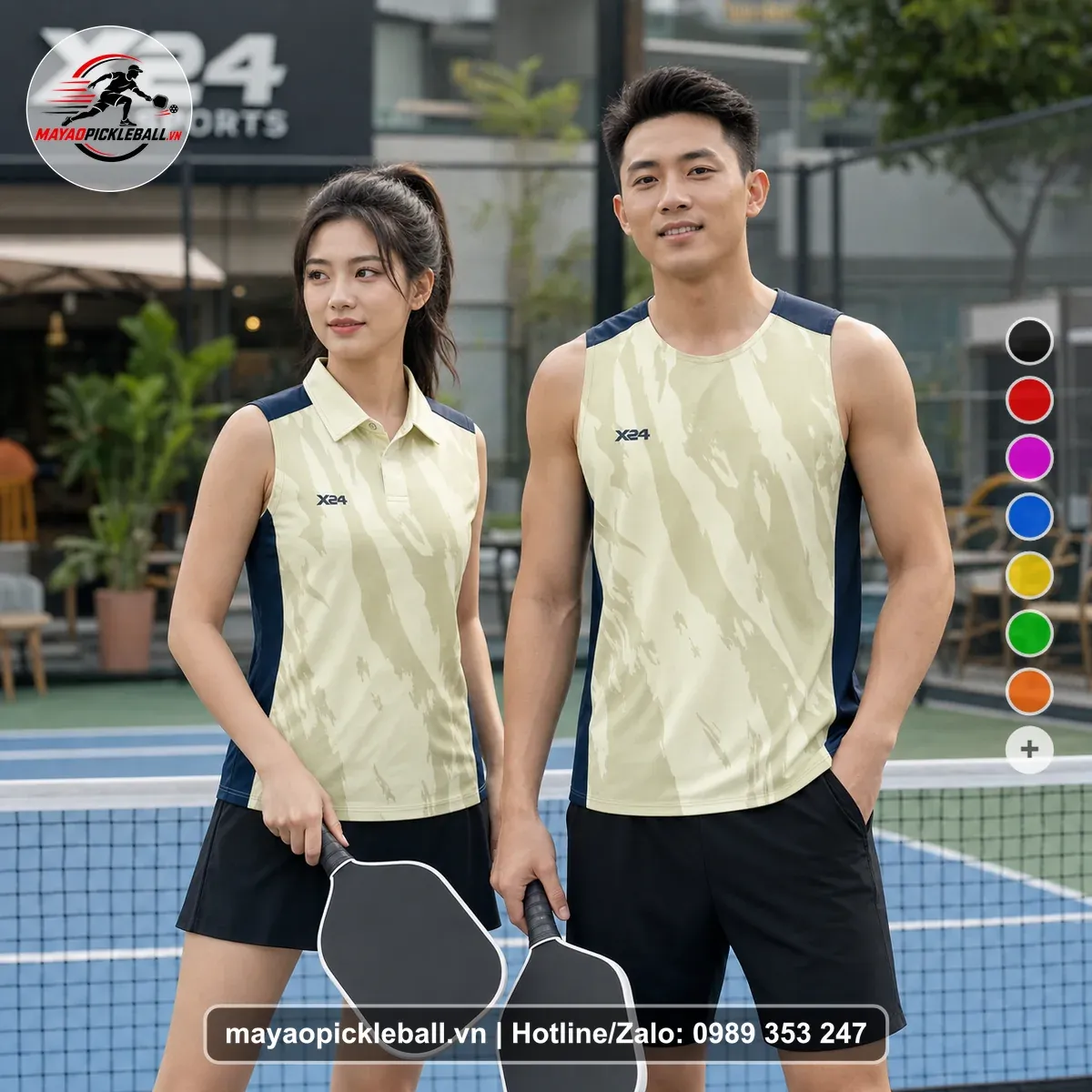 Bộ Quần Áo Pickleball PND-PB-353 Nổi Bật