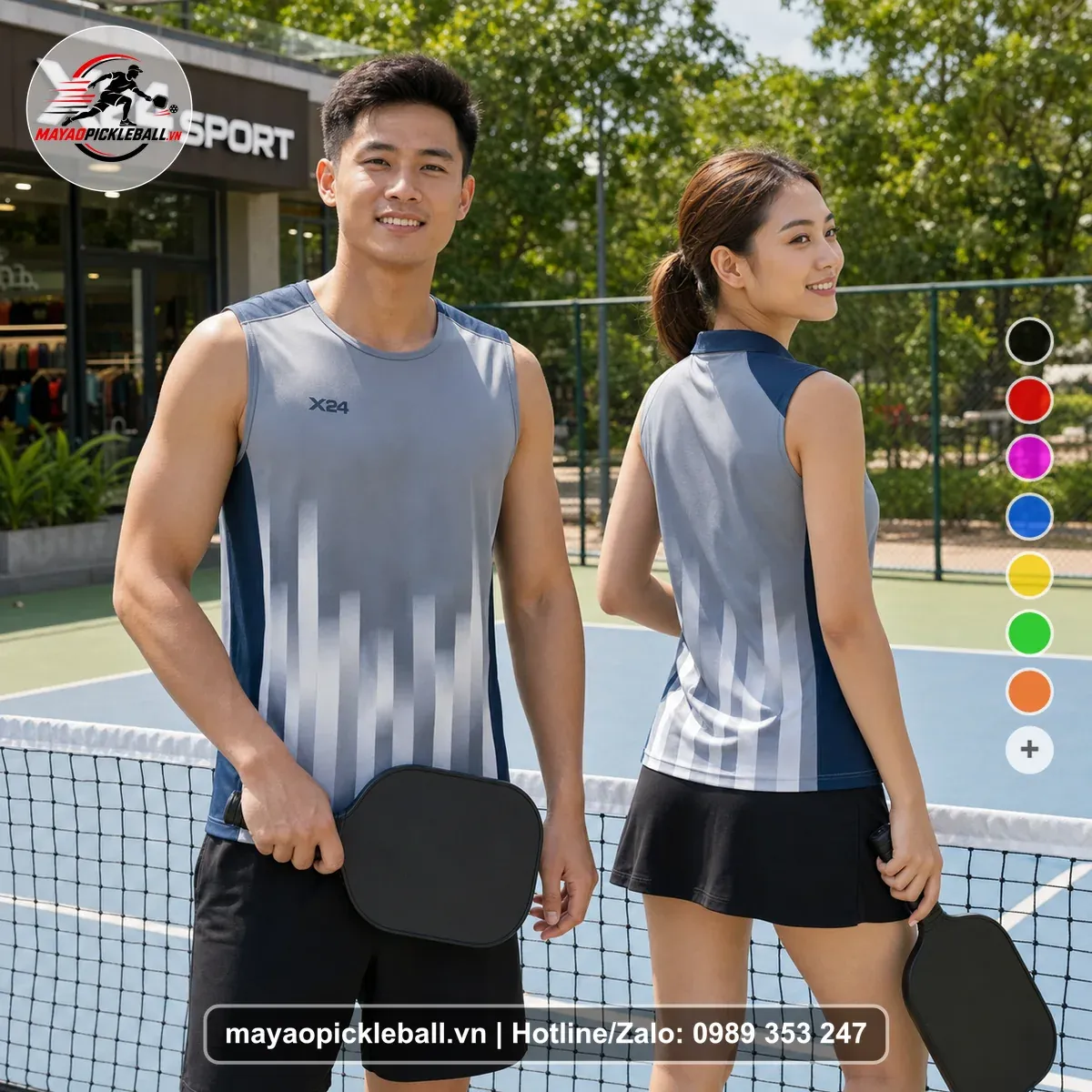 Bộ Quần Áo Pickleball PND-PB-355 Nổi Bật