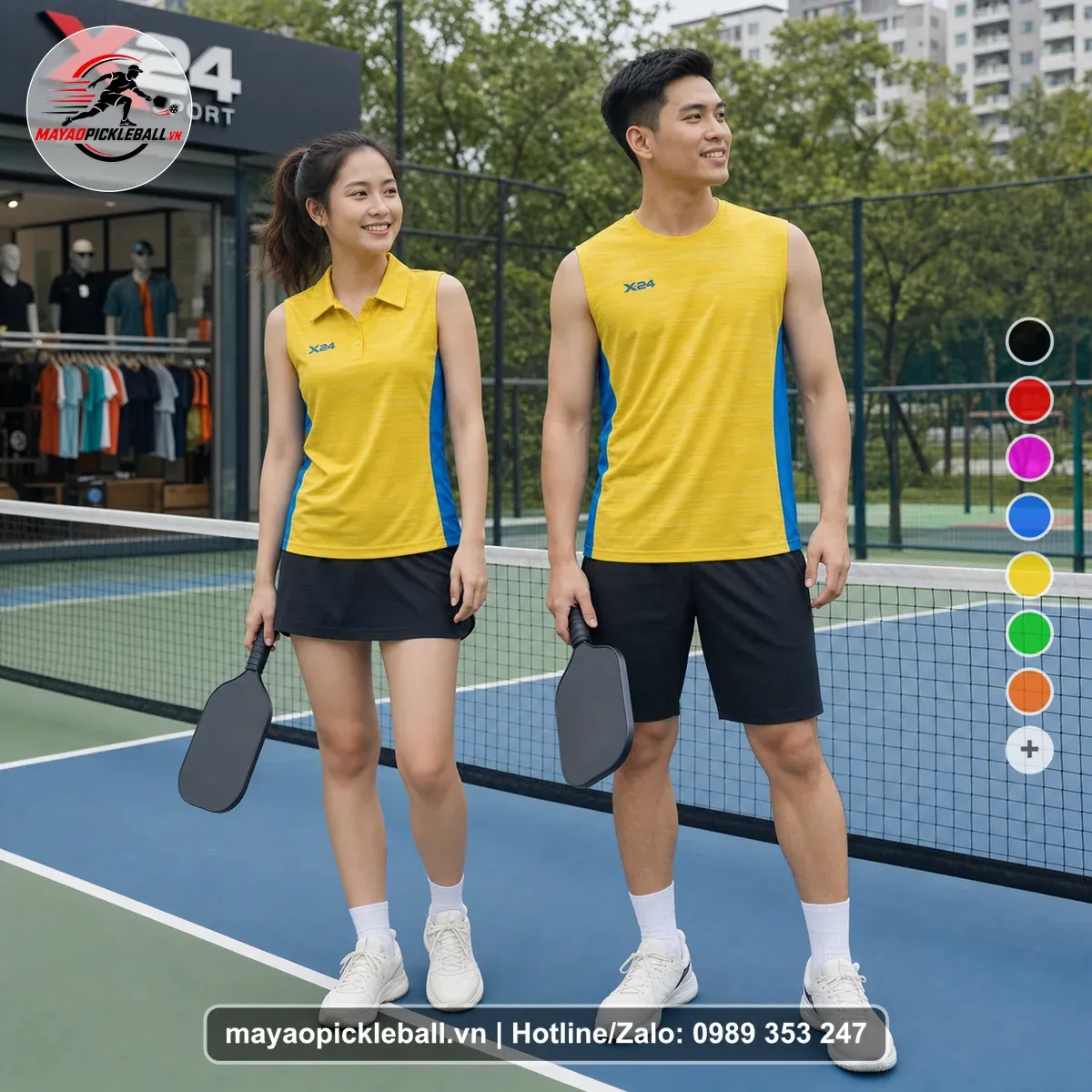 Bộ Quần Áo Pickleball PND-PB-366 Nổi Bật
