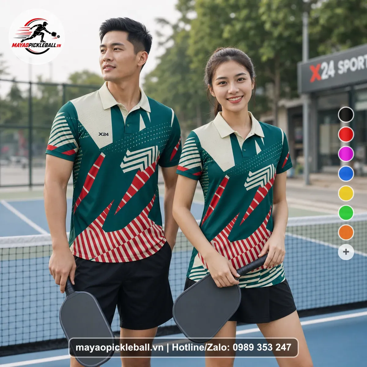Bộ Quần Áo Pickleball PND-PB-369 Nổi Bật