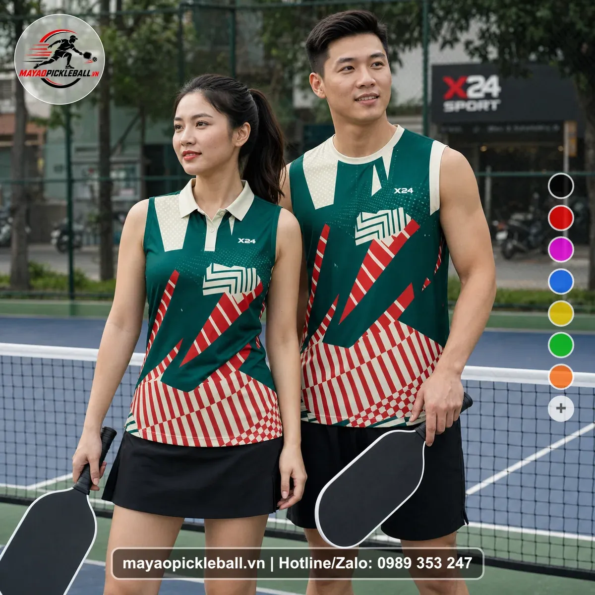 Bộ Quần Áo Pickleball PND-PB-369 Nổi Bật