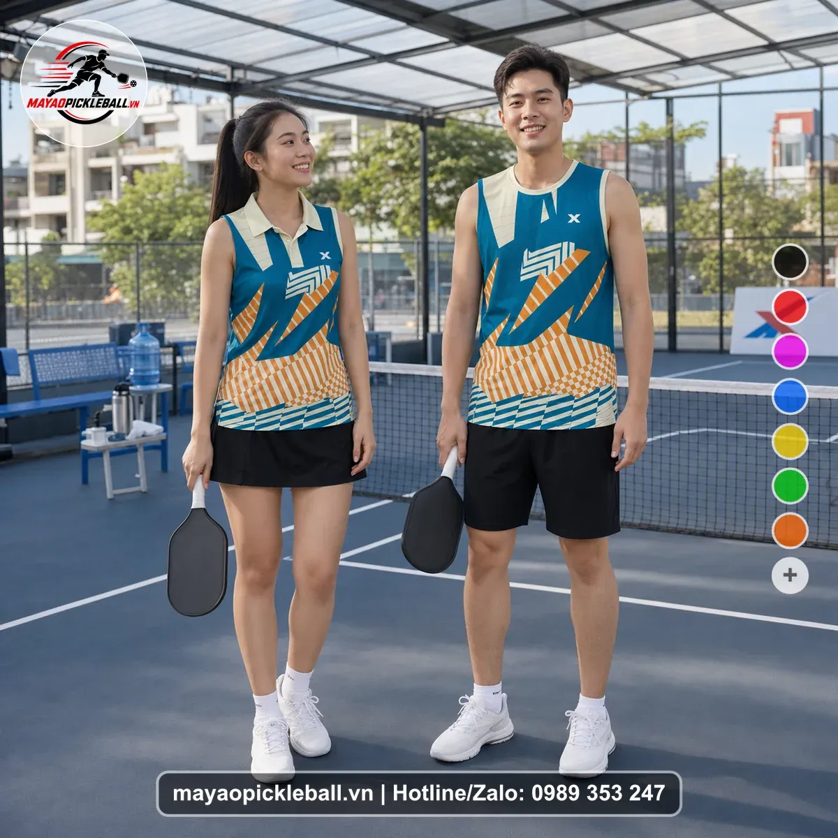 Bộ Quần Áo Pickleball PND-PB-370 Nổi Bật