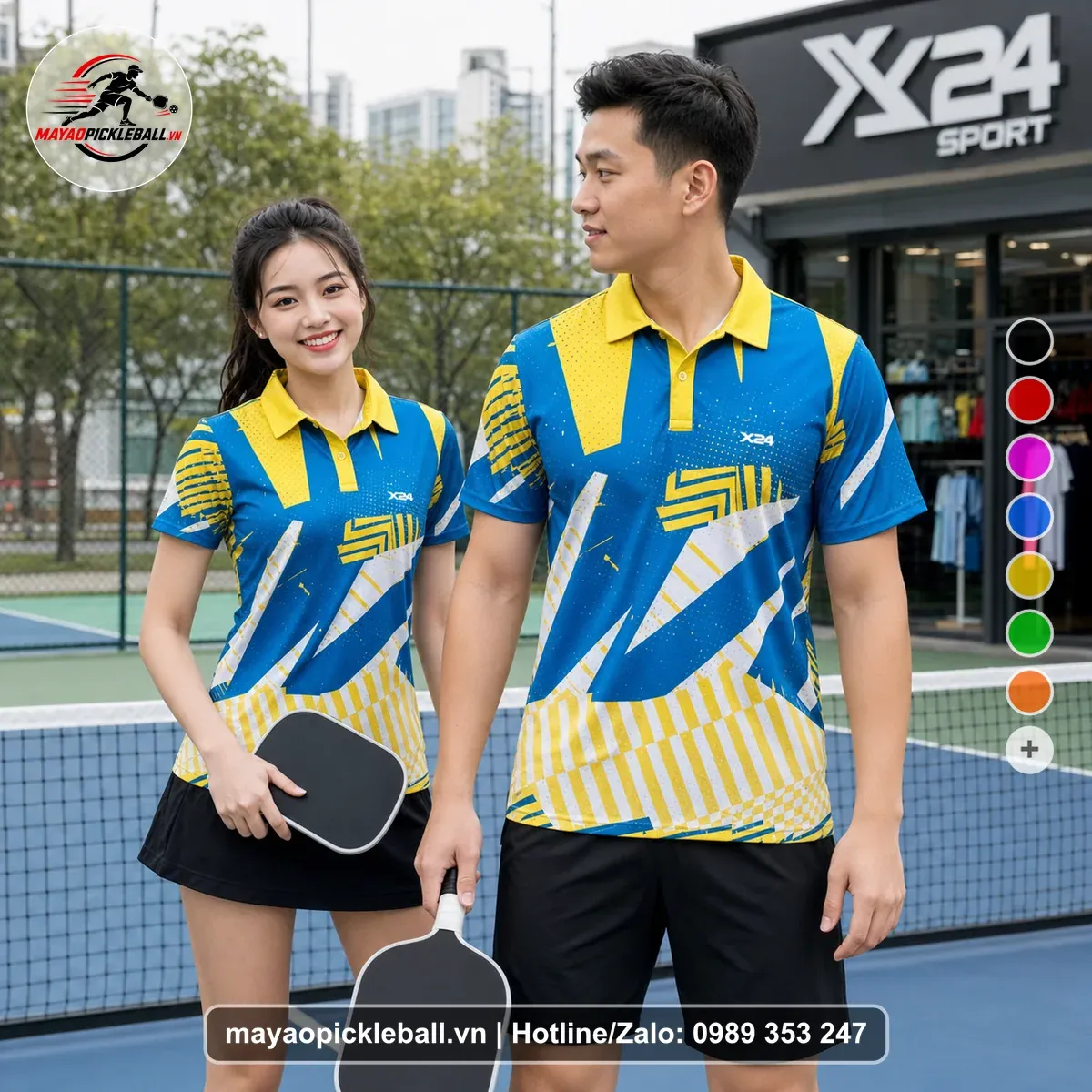 Bộ Quần Áo Pickleball PND-PB-371 Nổi Bật