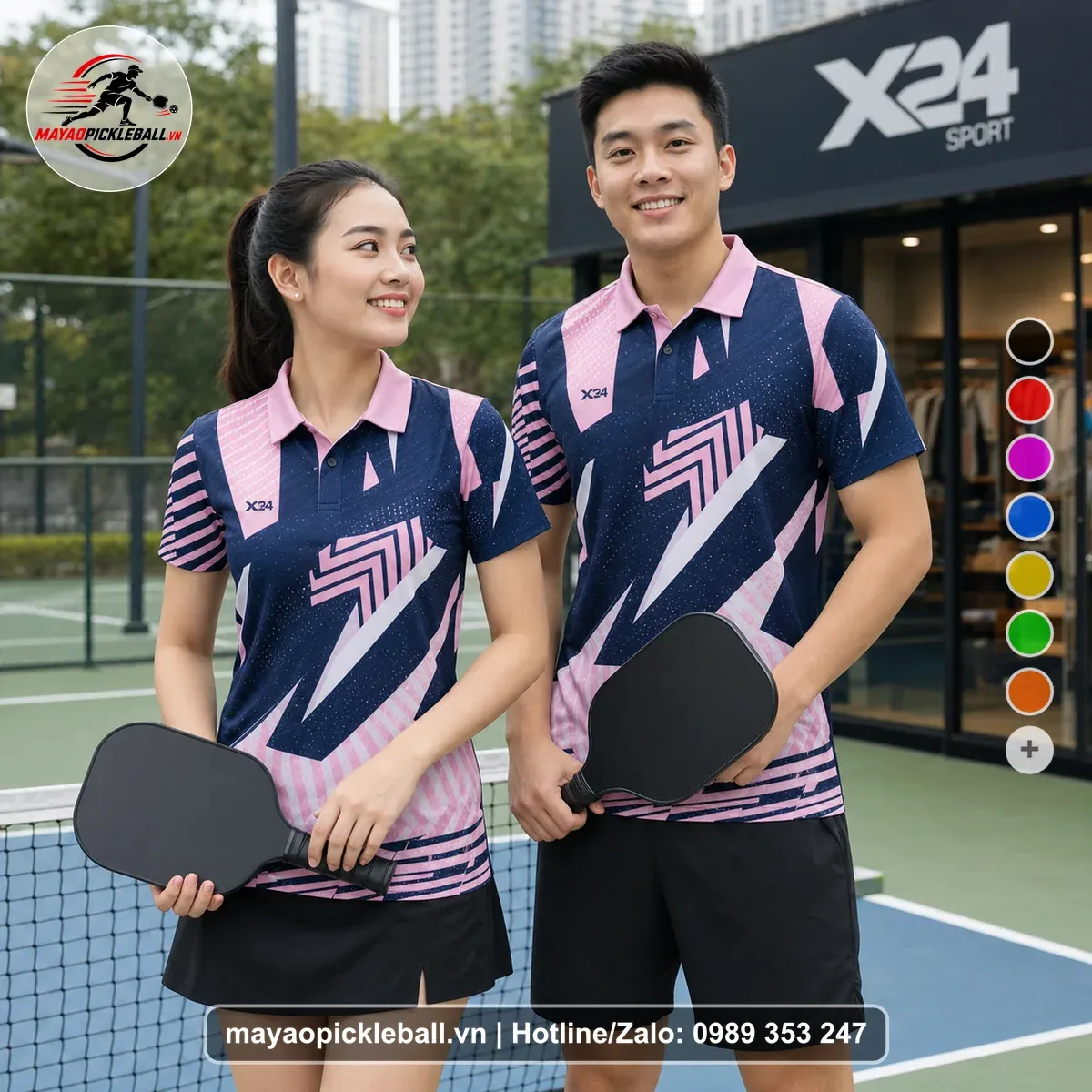 Bộ Quần Áo Pickleball PND-PB-372 Nổi Bật