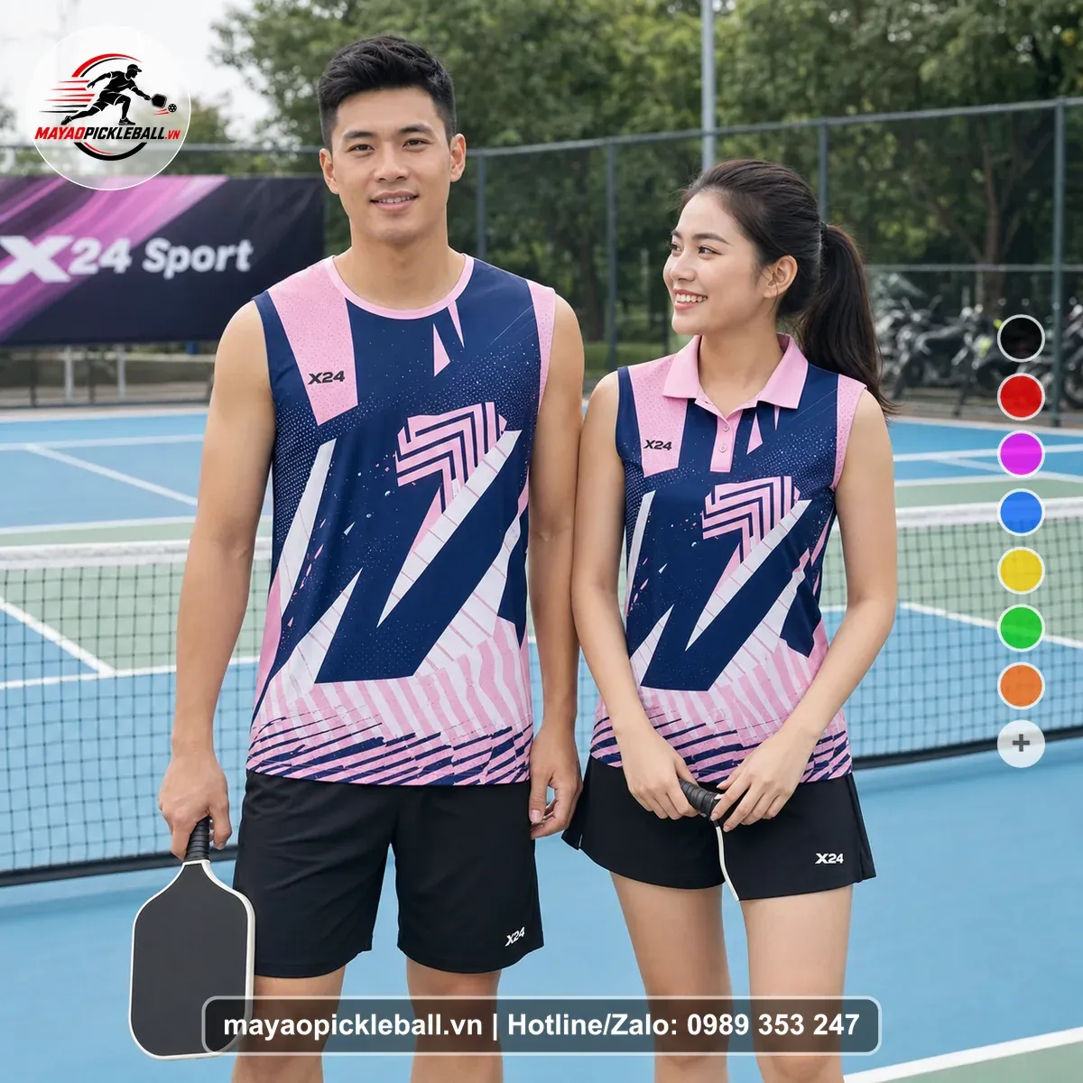 Bộ Quần Áo Pickleball PND-PB-372 Nổi Bật