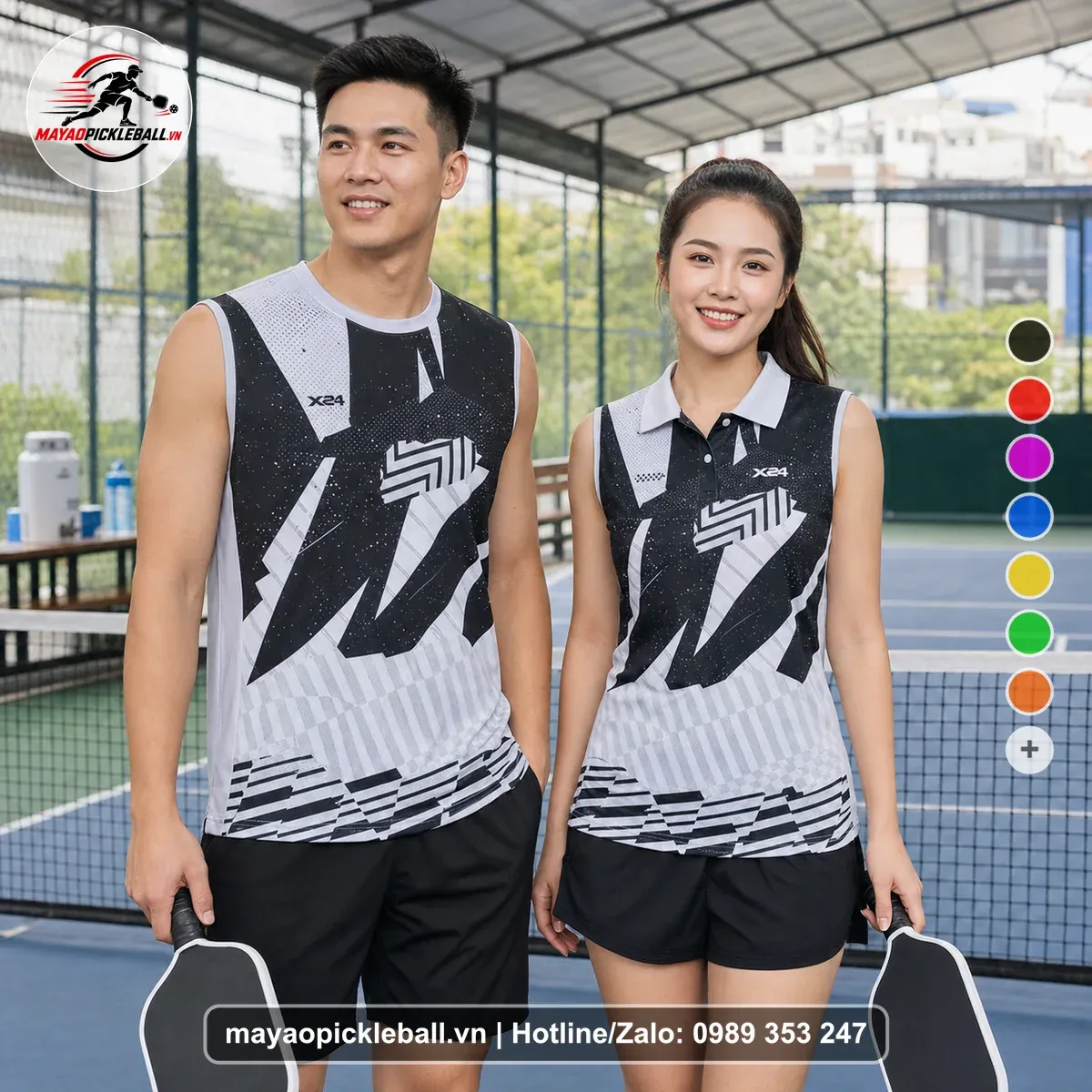Bộ Quần Áo Pickleball PND-PB-373 Nổi Bật