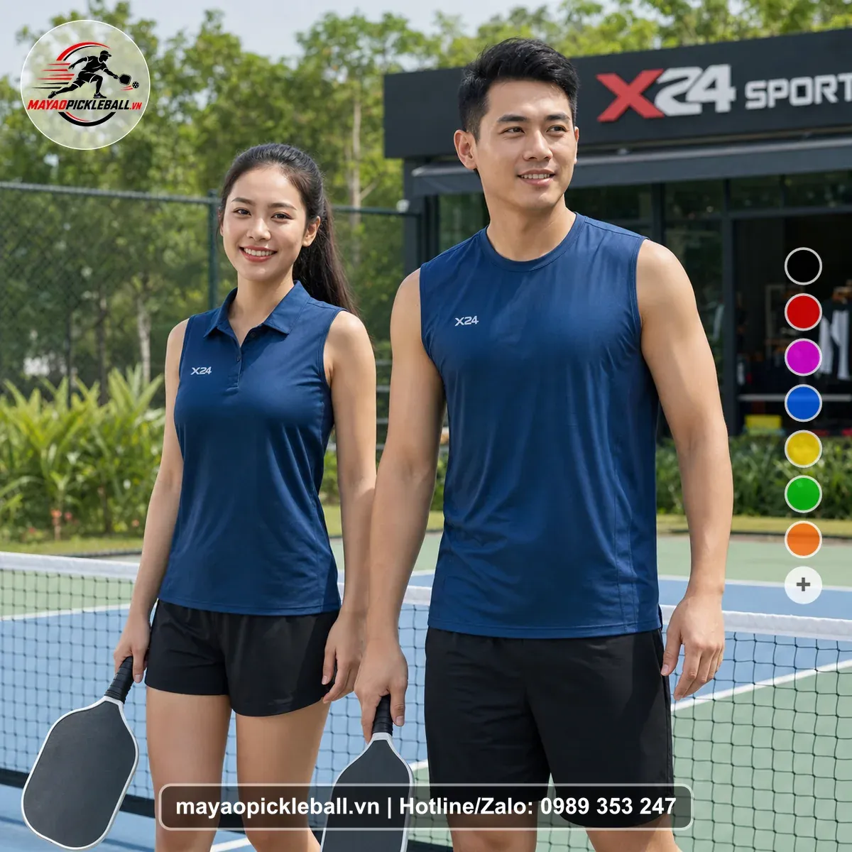 Bộ Quần Áo Pickleball PND-PB-377 Nổi Bật