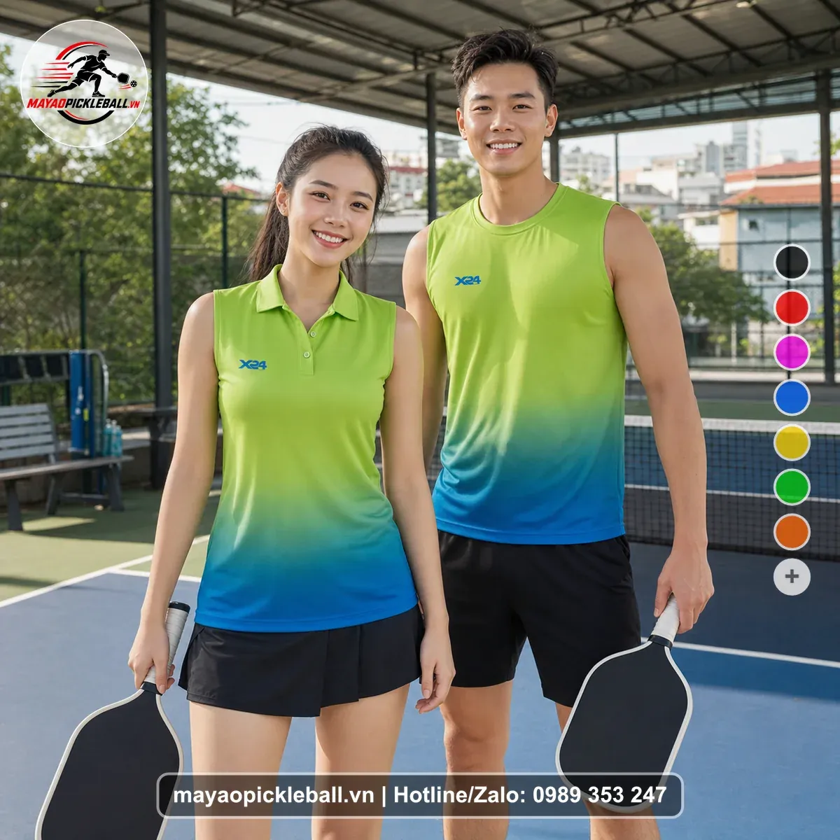 Bộ Quần Áo Pickleball PND-PB-382 Nổi Bật