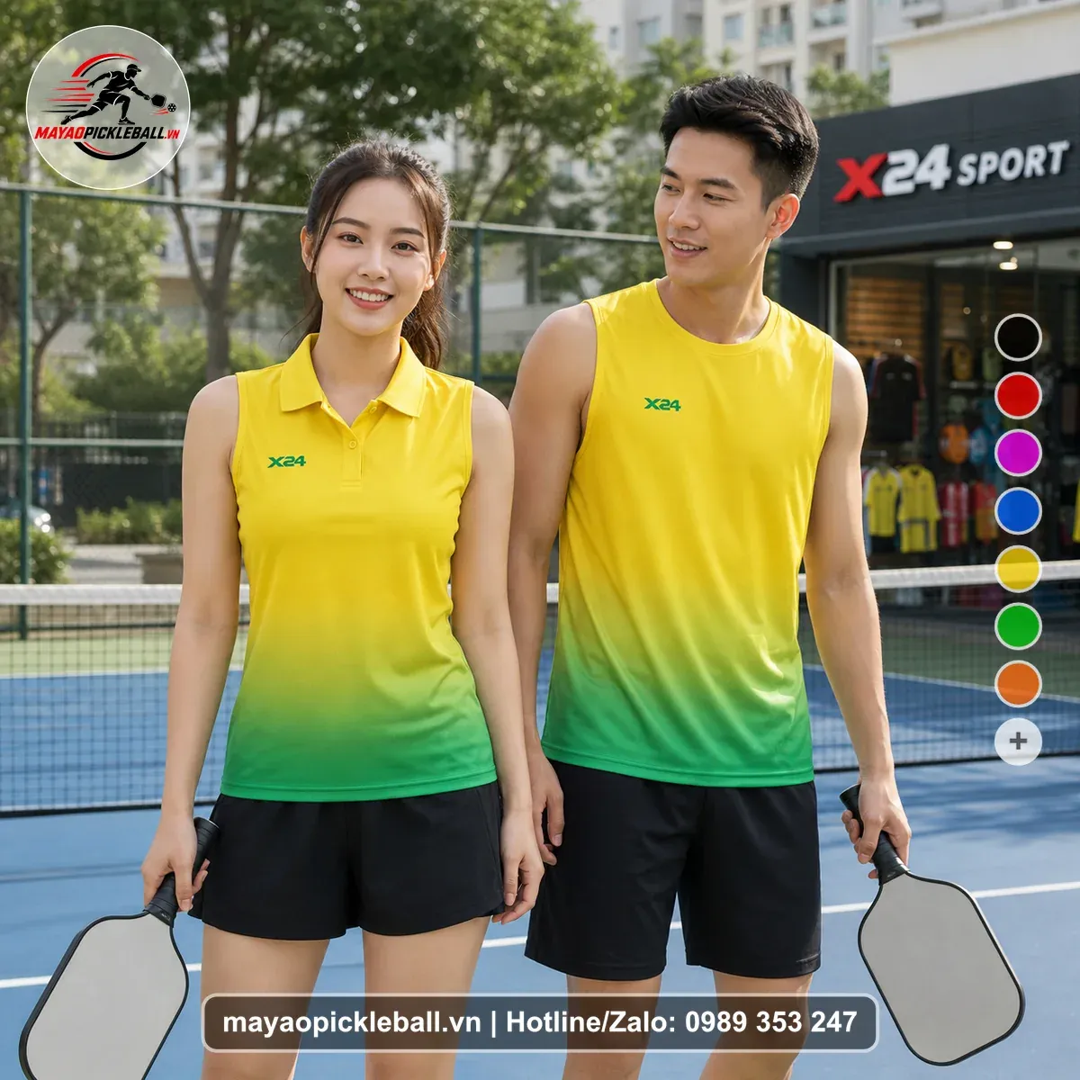 Bộ Quần Áo Pickleball PND-PB-383 Nổi Bật