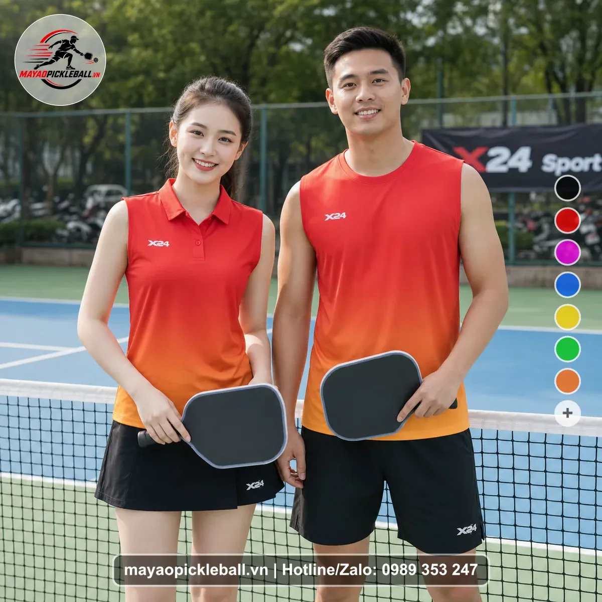 Bộ Quần Áo Pickleball PND-PB-385 Nổi Bật