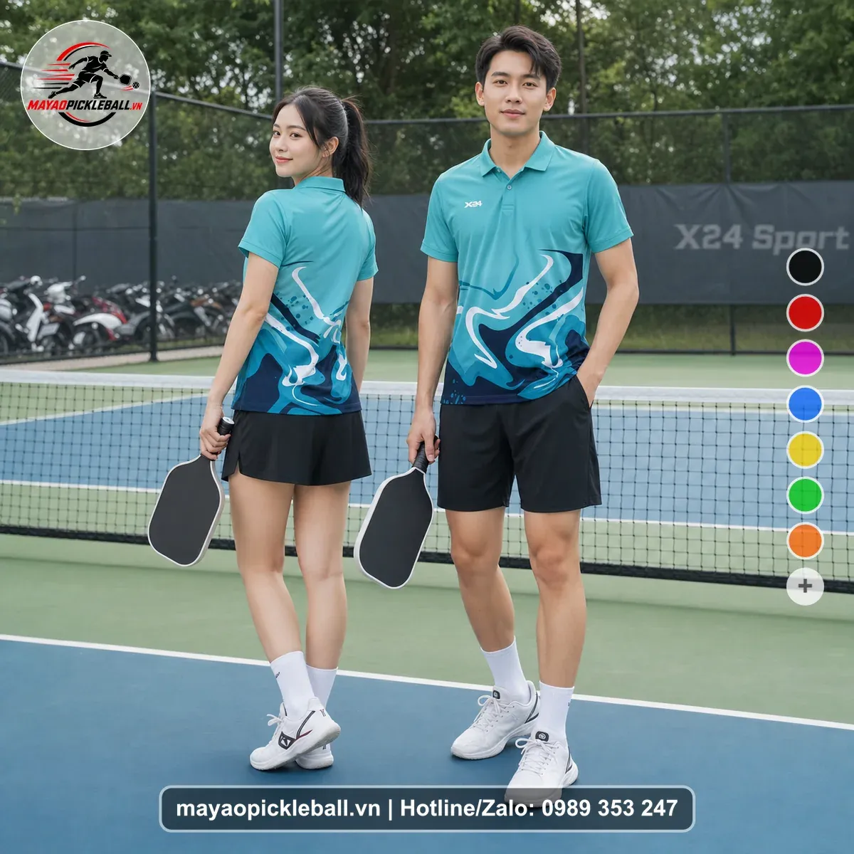 Bộ Quần Áo Pickleball PND-PB-387 Nổi Bật