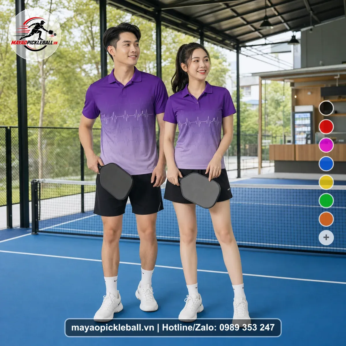 Bộ Quần Áo Pickleball PND-PB-392 Nổi Bật