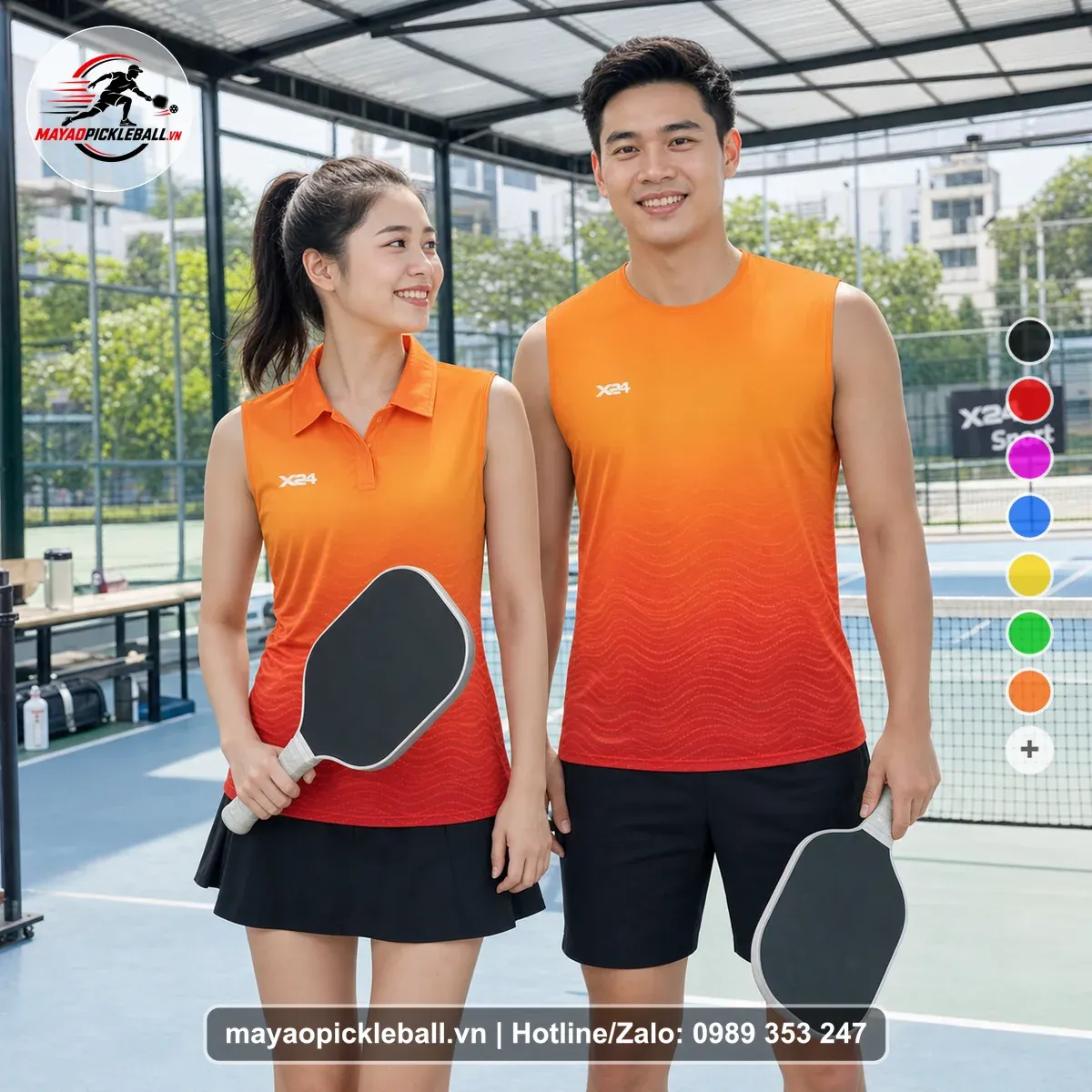 Bộ Quần Áo Pickleball PND-PB-397 Nổi Bật