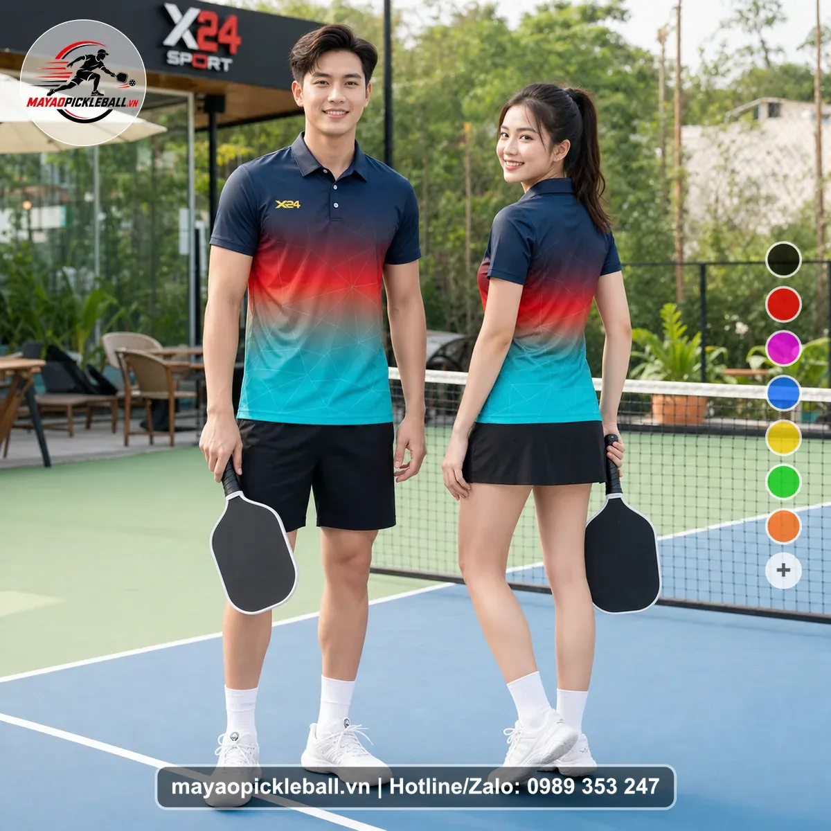 Bộ Quần Áo Pickleball PND-PB-400 Nổi Bật