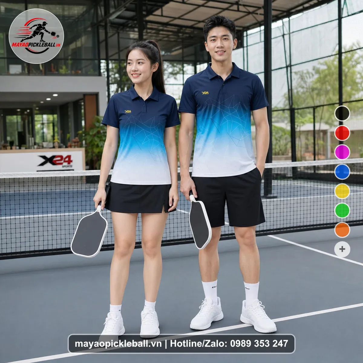 Bộ Quần Áo Pickleball PND-PB-402 Nổi Bật