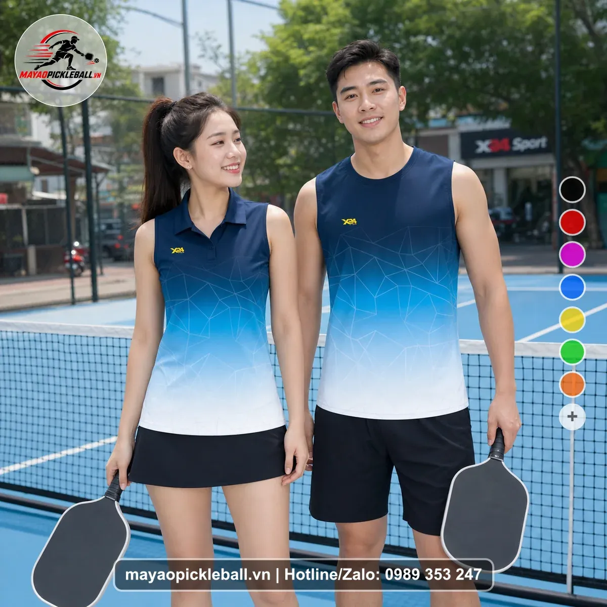 Bộ Quần Áo Pickleball PND-PB-402 Nổi Bật