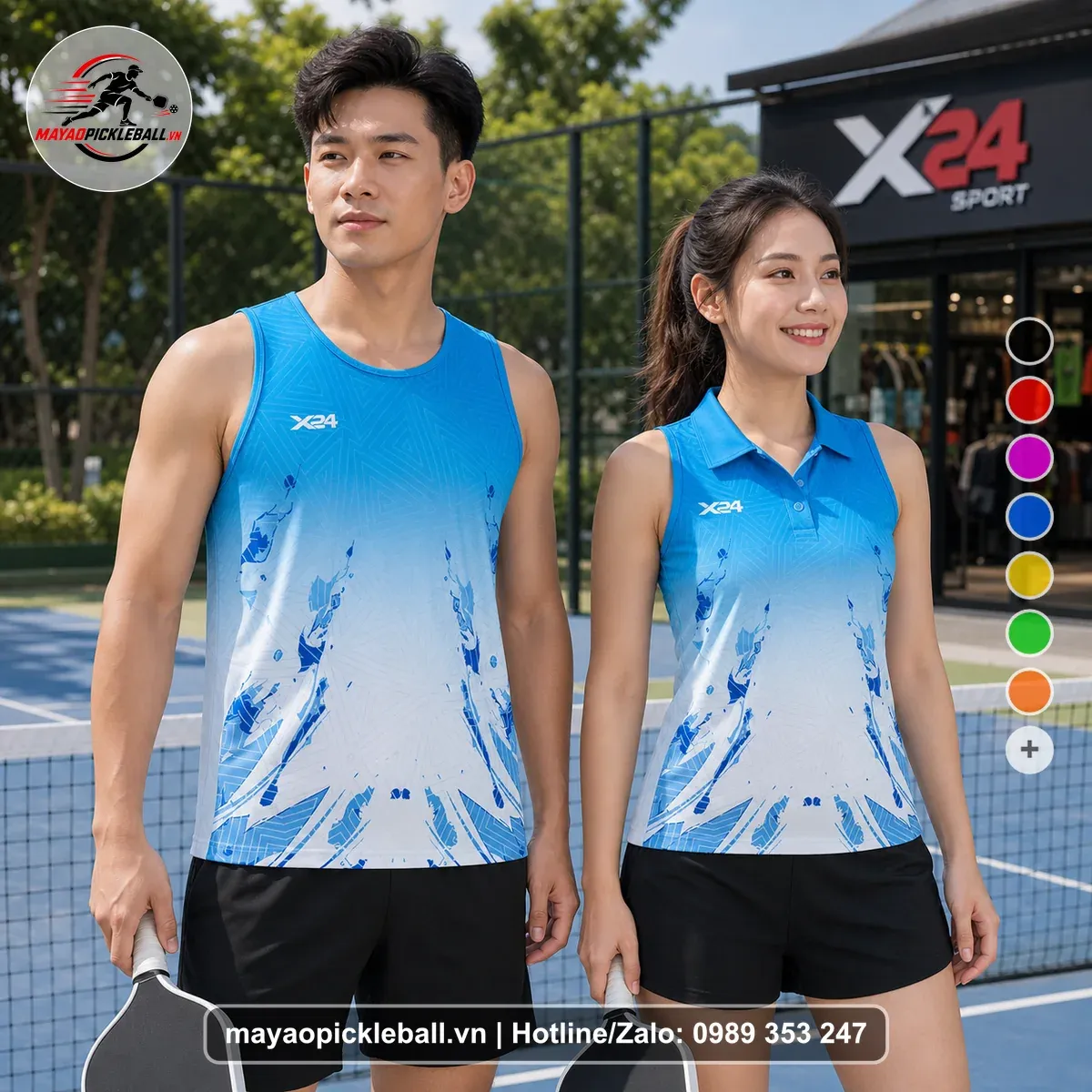 Bộ Quần Áo Pickleball PND-PB-403 Nổi Bật