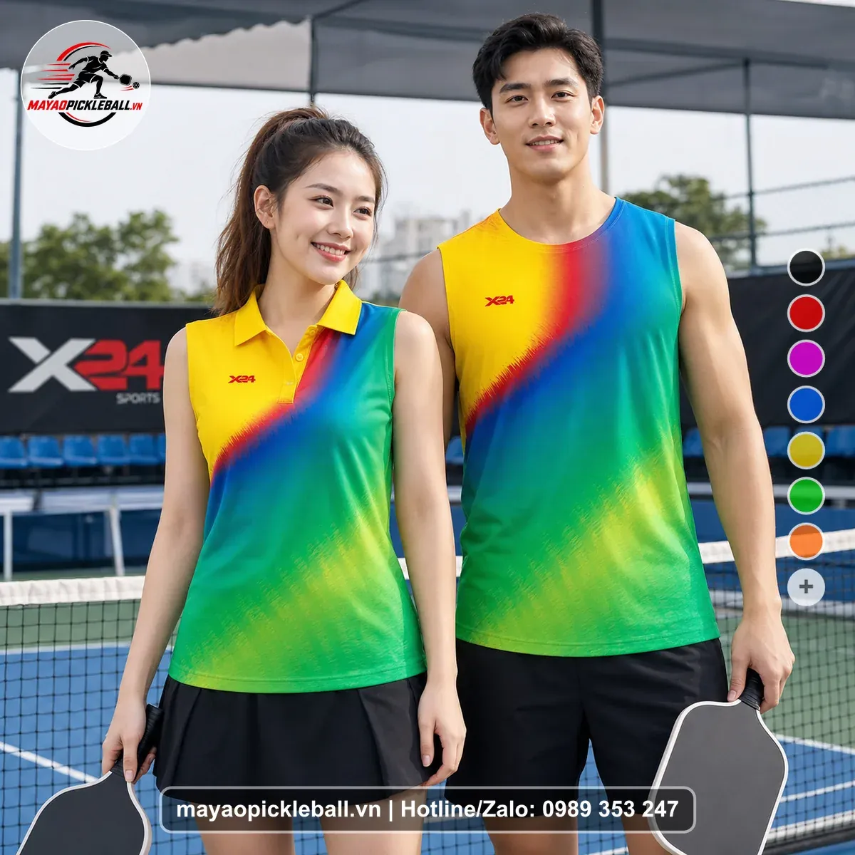 Bộ Quần Áo Pickleball PND-PB-404 Nổi Bật
