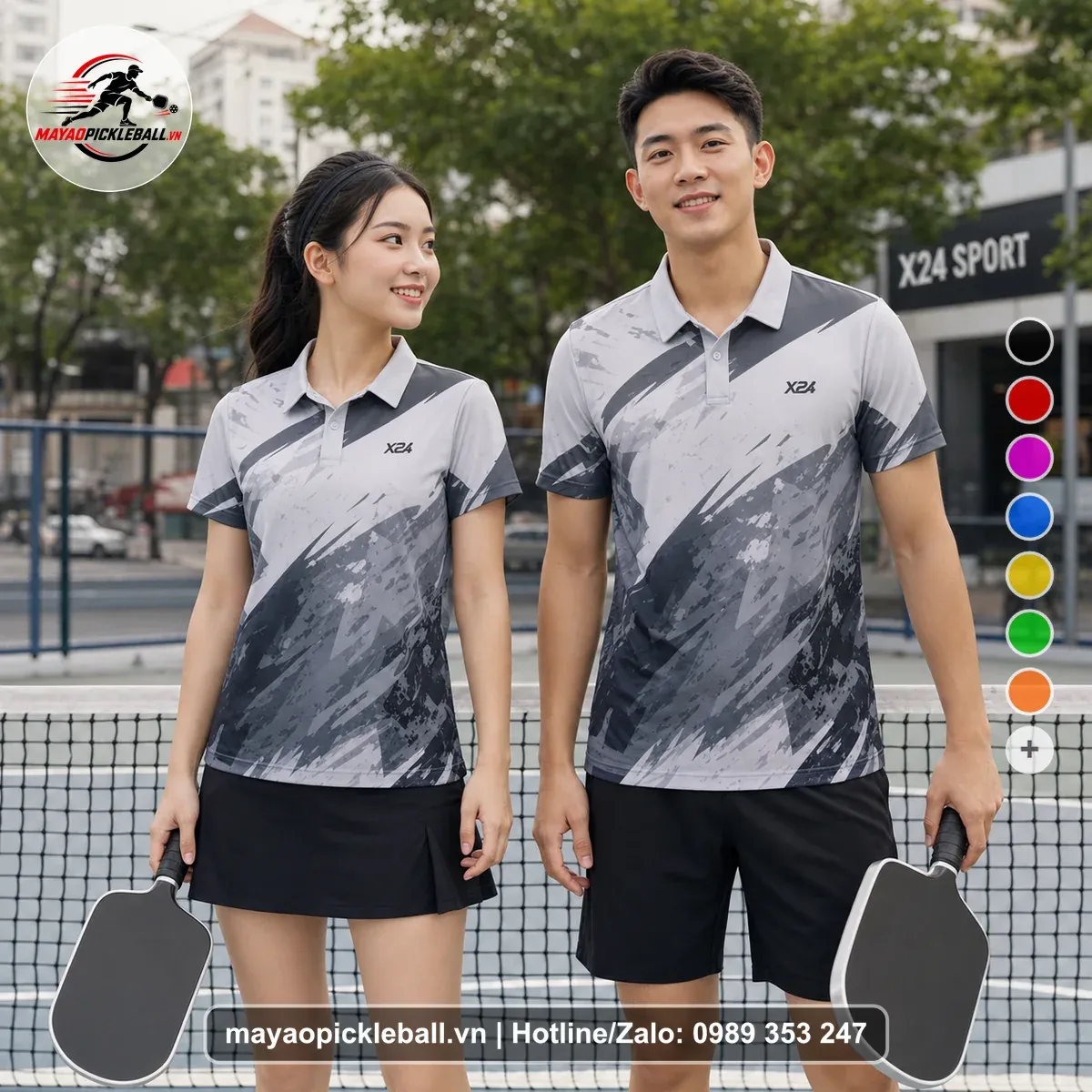 Bộ Quần Áo Pickleball PND-PB-405 Đỏ