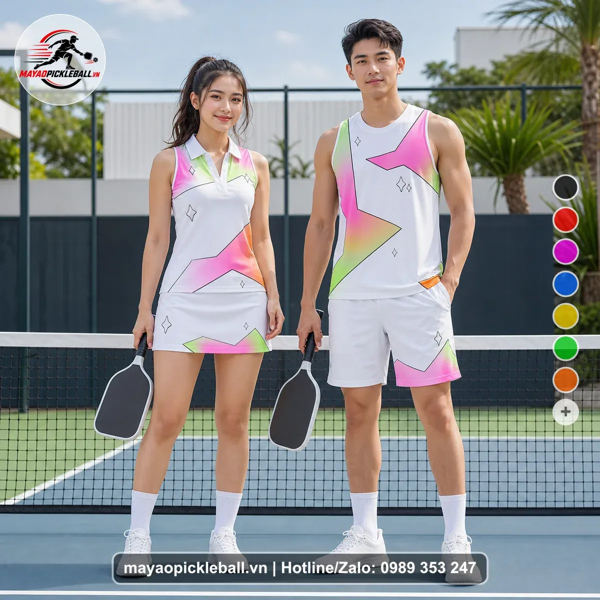 Bộ Quần Áo Pickleball PND-PB-415 Nổi Bật
