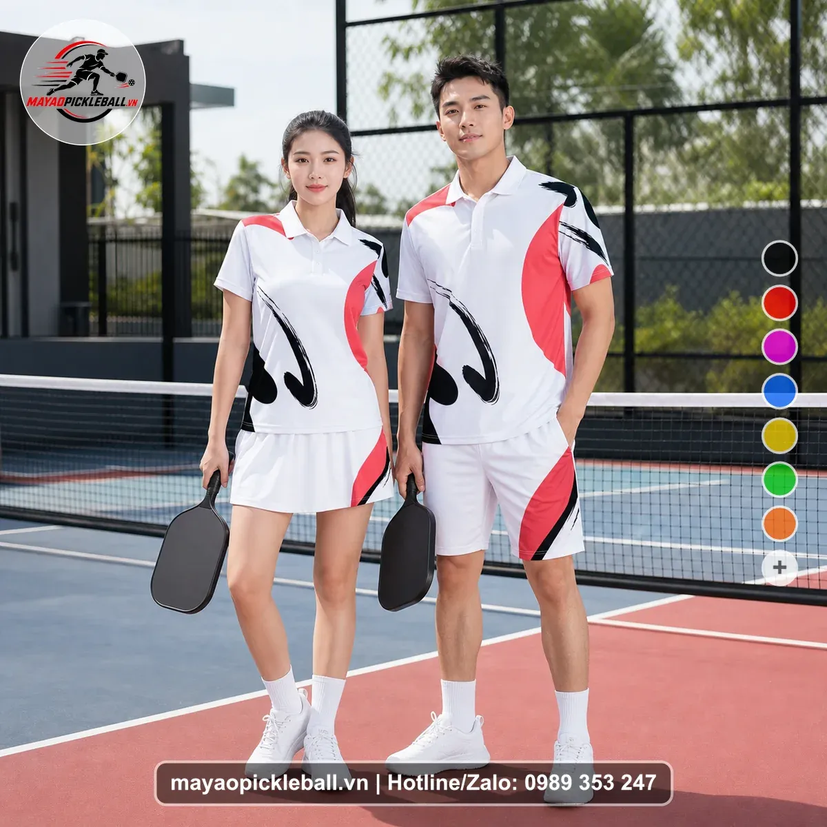 Bộ Quần Áo Pickleball PND-PB-418 Nổi Bật