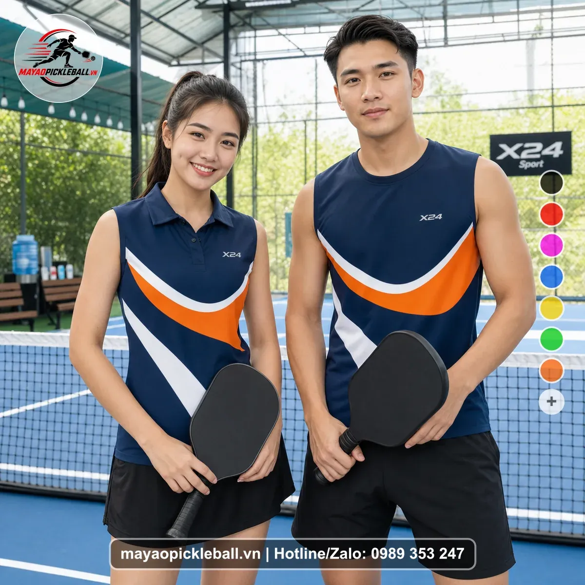 Bộ Quần Áo Pickleball PND-PB-422 Nổi Bật