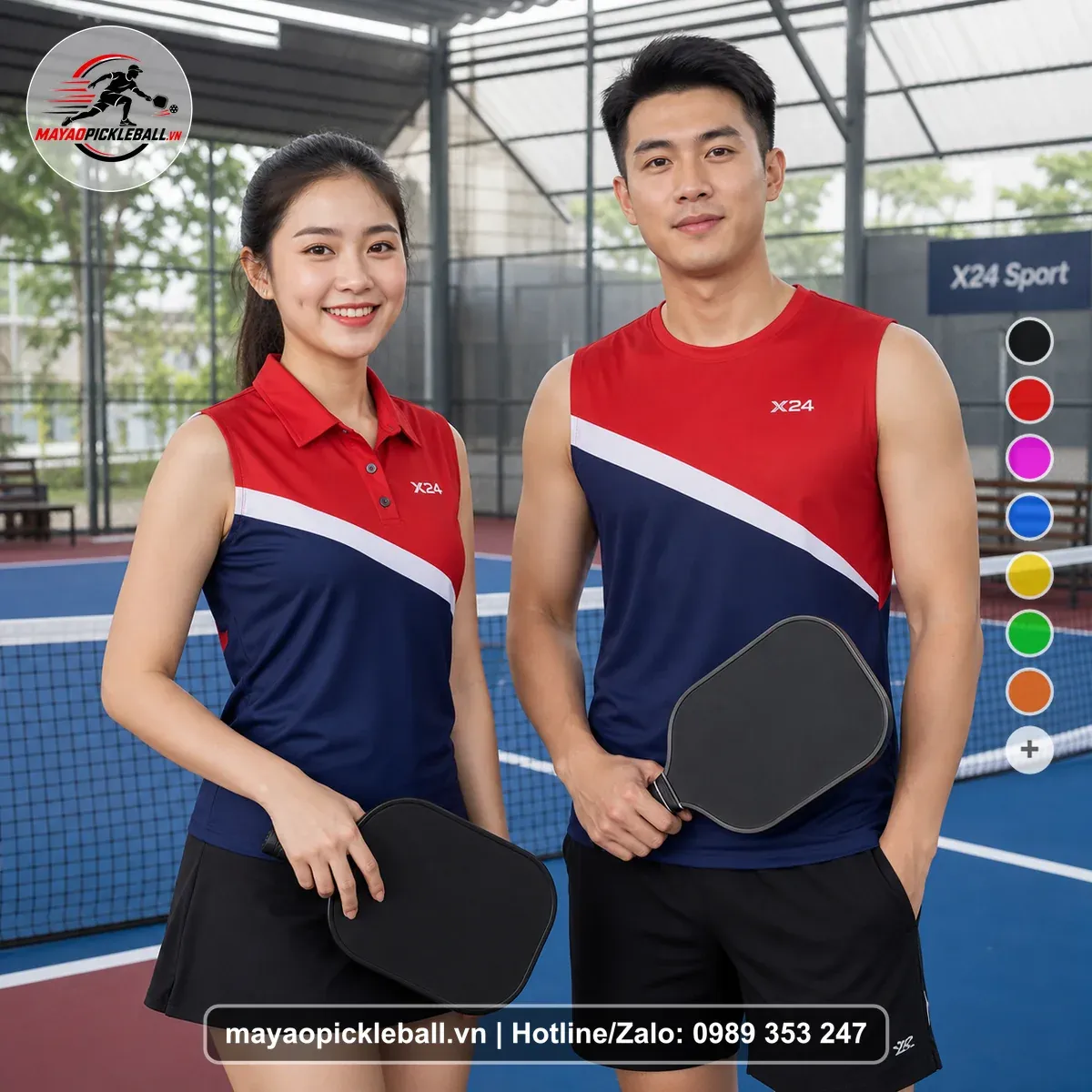 Bộ Quần Áo Pickleball PND-PB-423 Nổi Bật