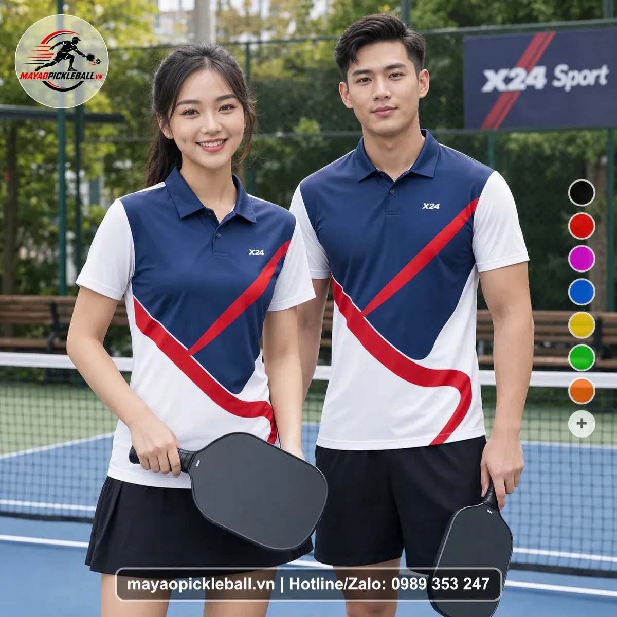 Bộ Quần Áo Pickleball PND-PB-424 Nổi Bật