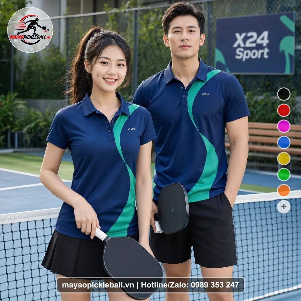 Bộ Quần Áo Pickleball PND-PB-425 Nổi Bật