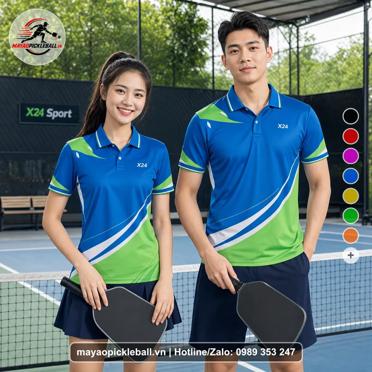 Bộ Quần Áo Pickleball PND-PB-433 Đỏ