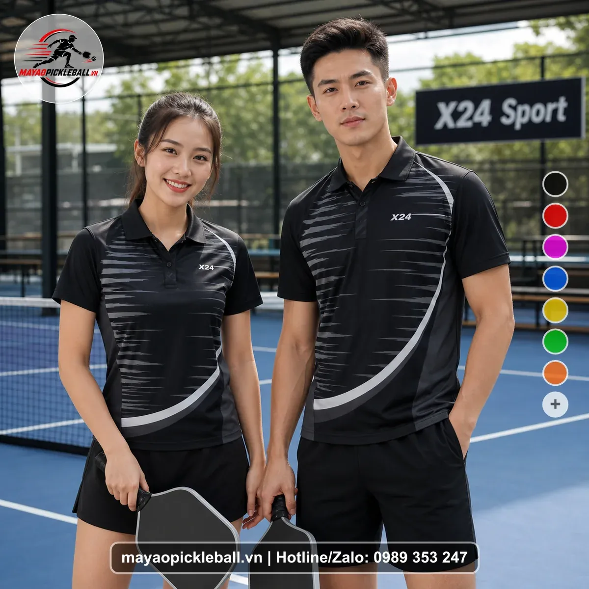 Bộ Quần Áo Pickleball PND-PB-434 Đỏ