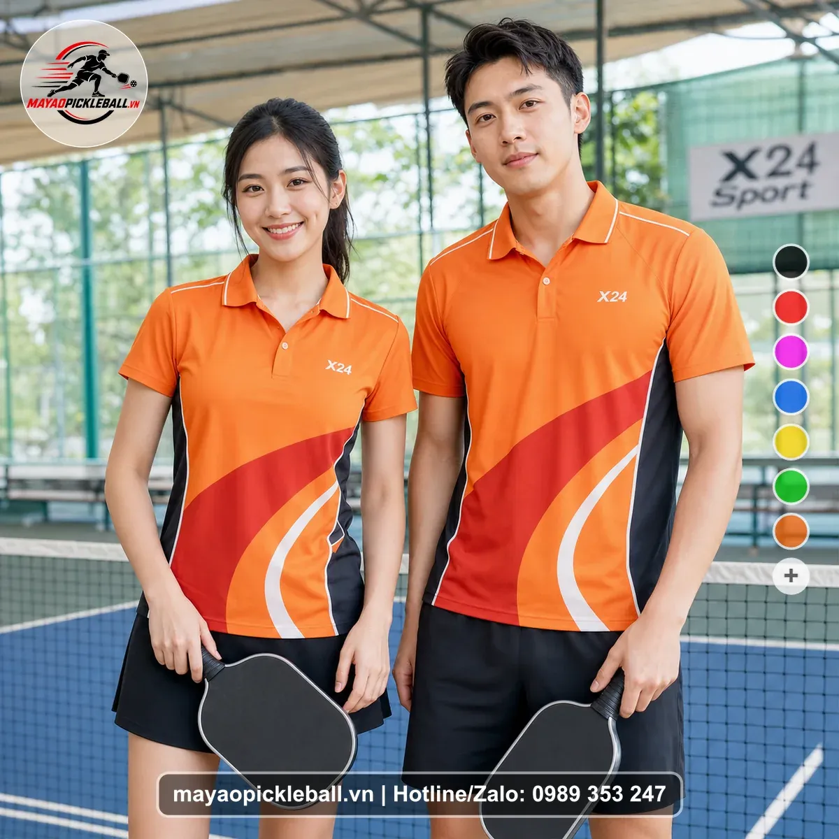 Bộ Quần Áo Pickleball PND-PB-437 Nổi Bật