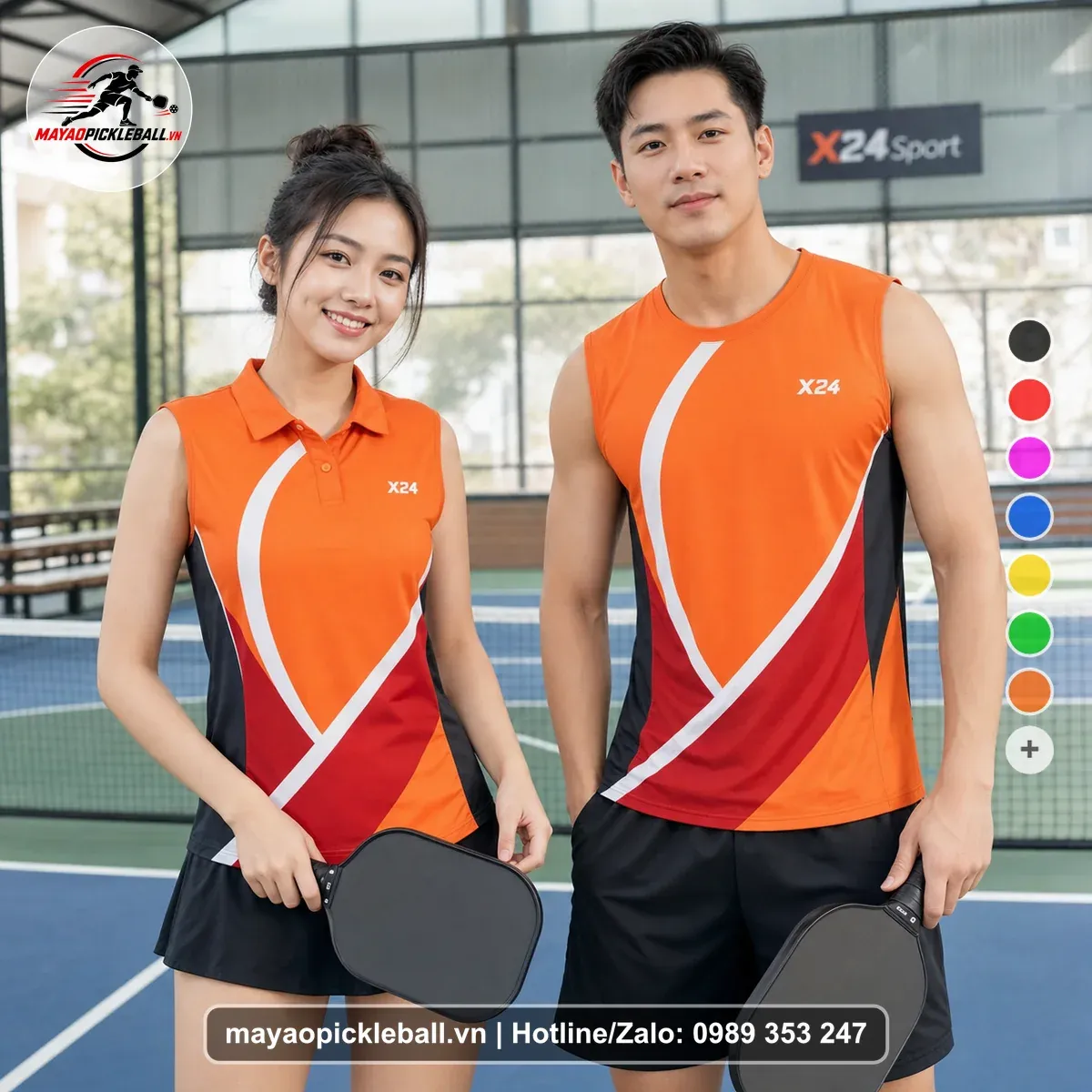 Bộ Quần Áo Pickleball PND-PB-437 Nổi Bật
