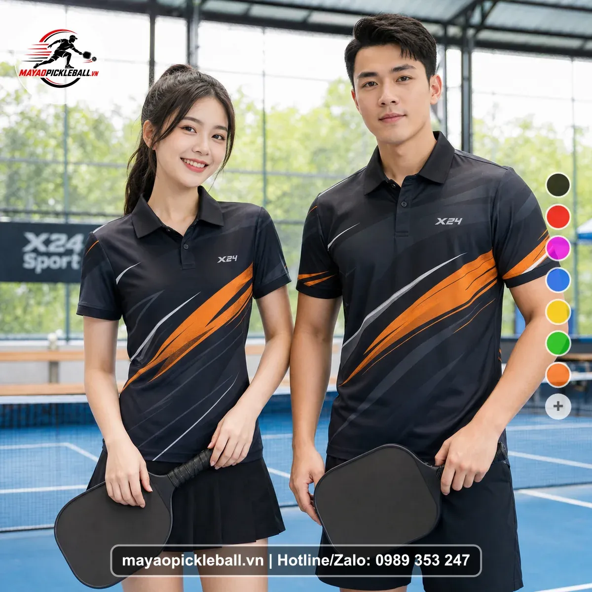 Bộ Quần Áo Pickleball PND-PB-441 Đỏ