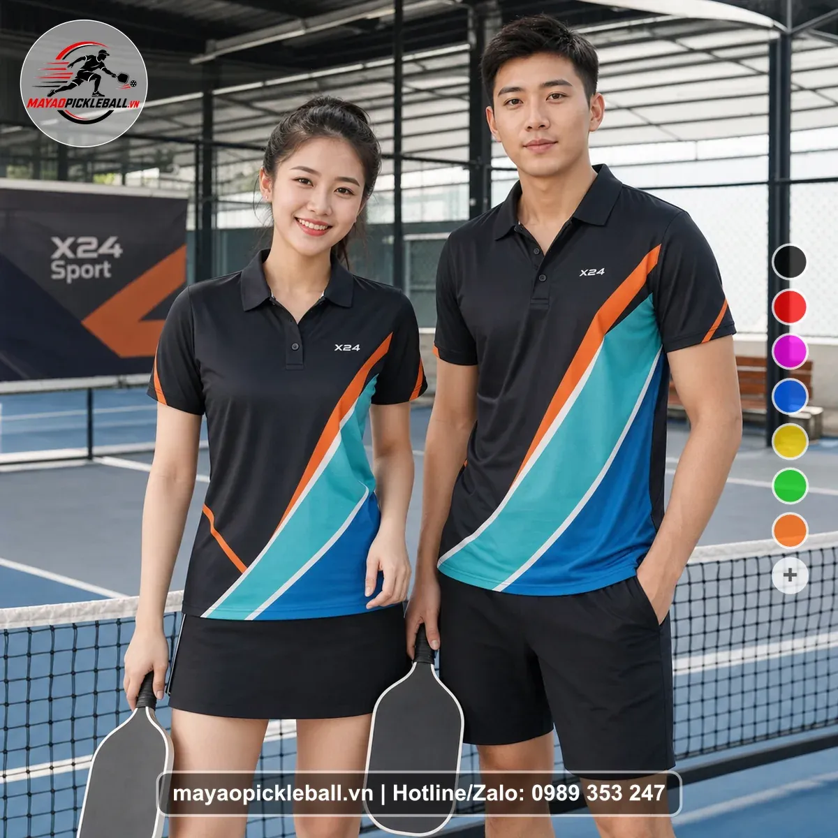 Bộ Quần Áo Pickleball PND-PB-443 Đỏ