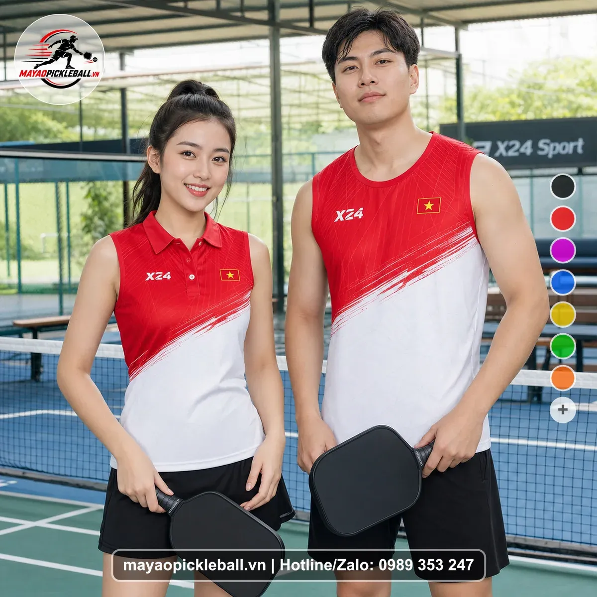Bộ Quần Áo Pickleball PND-PB-455 Nổi Bật