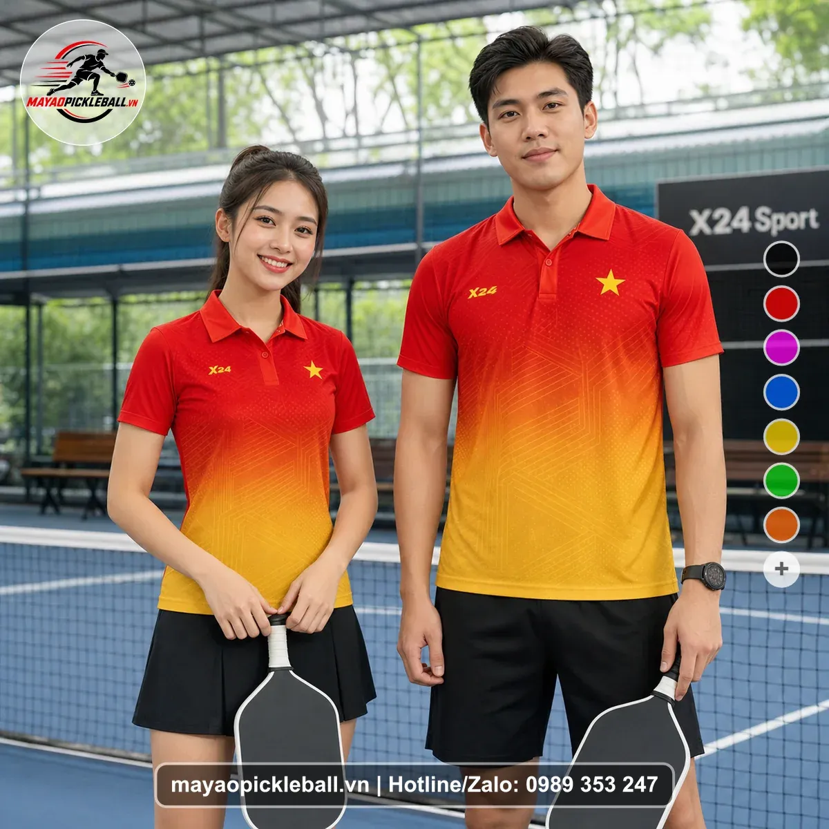 Bộ Quần Áo Pickleball PND-PB-459 Nổi Bật