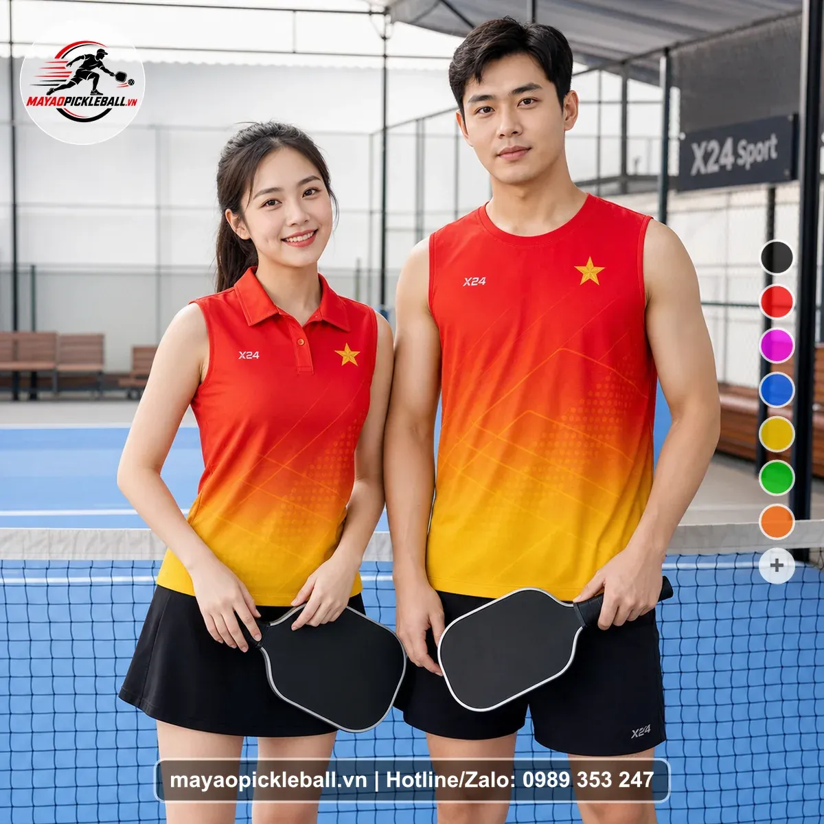 Bộ Quần Áo Pickleball PND-PB-459 Nổi Bật