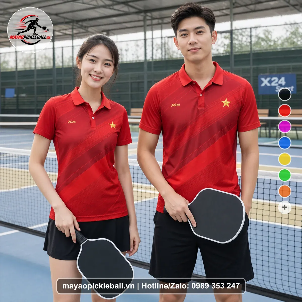 Bộ Quần Áo Pickleball PND-PB-462 Nổi Bật
