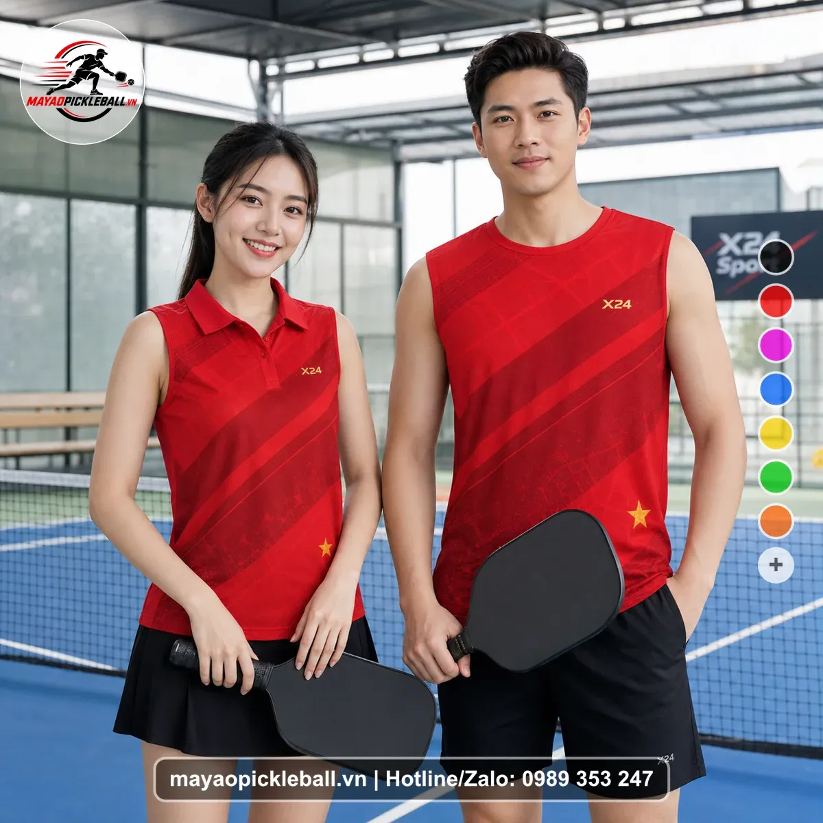 Bộ Quần Áo Pickleball PND-PB-462 Nổi Bật