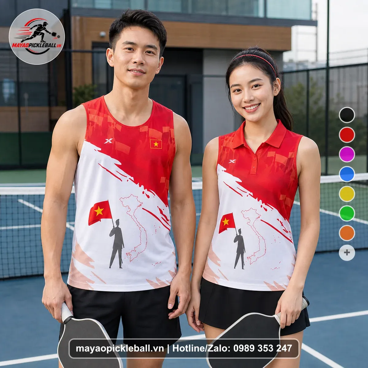 Bộ Quần Áo Pickleball PND-PB-474 Nổi Bật