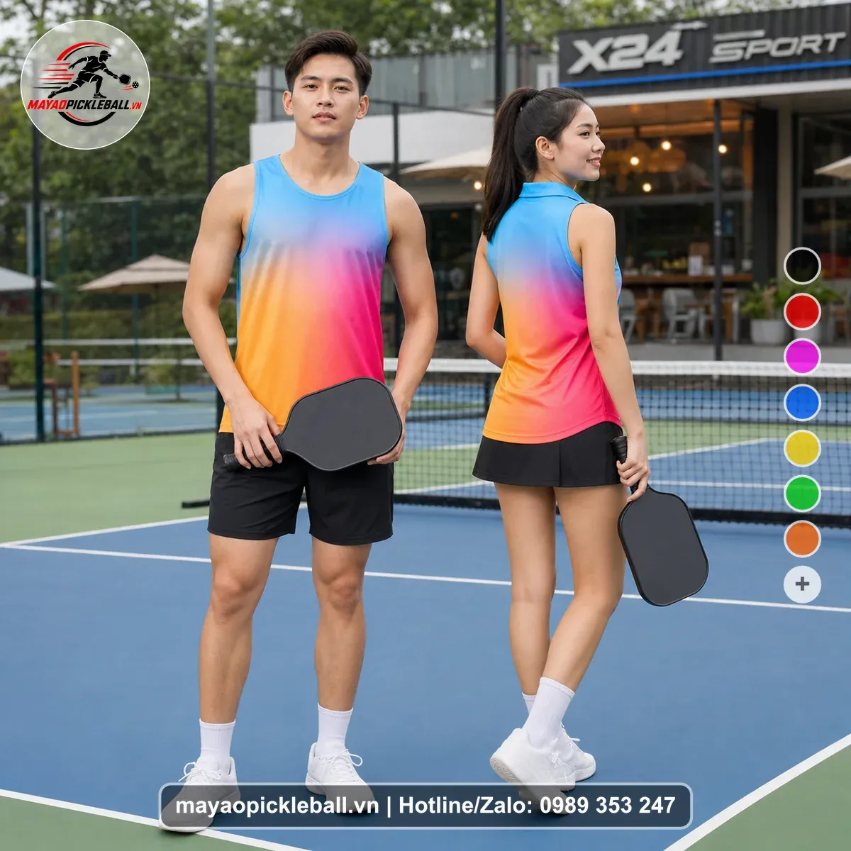Bộ Quần Áo Pickleball PND-PB-480 Nổi Bật