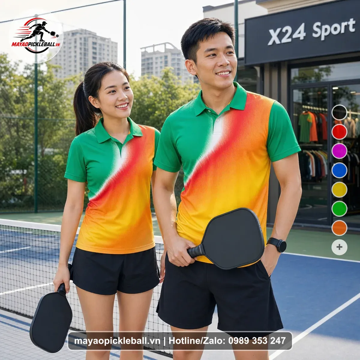 Bộ Quần Áo Pickleball PND-PB-485 Nổi Bật
